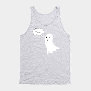 Ghost disapproval BOOoo Tank Top